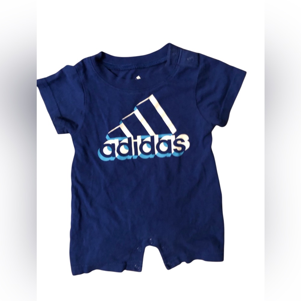 Adidas Blue Infant Romper